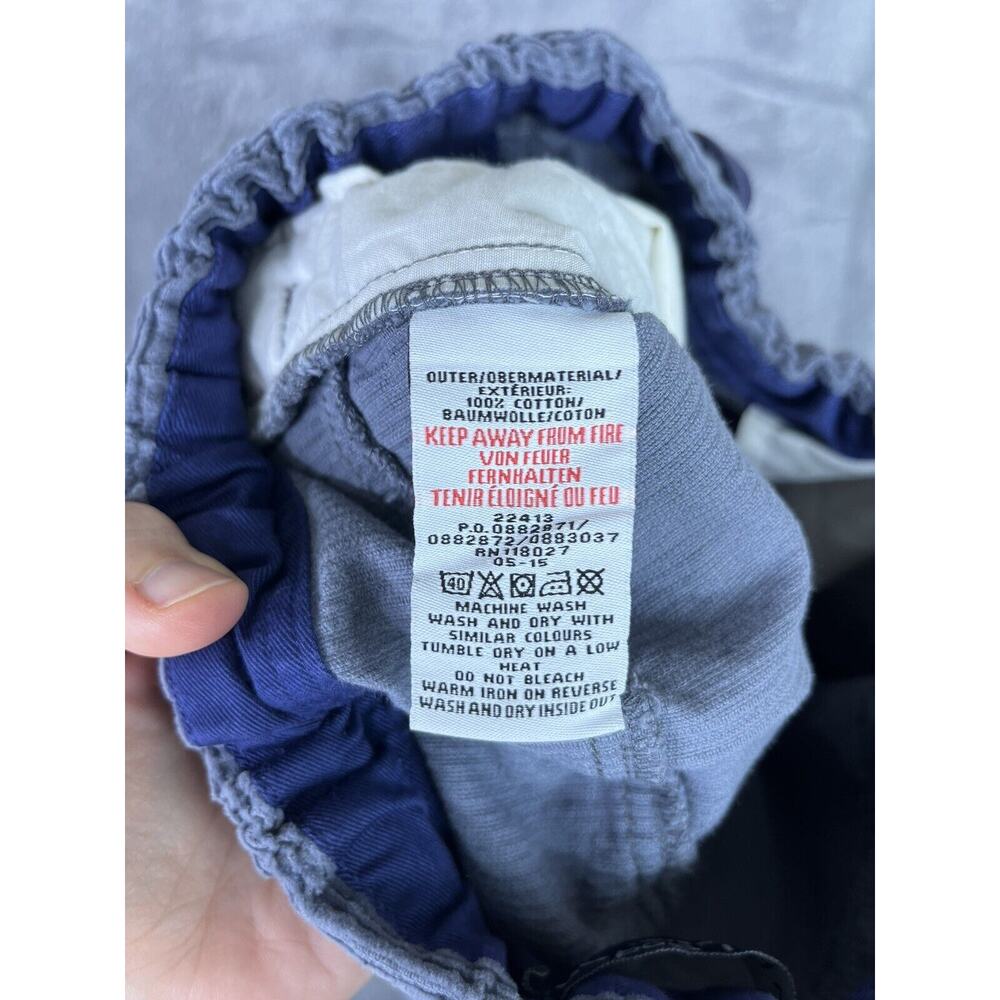 Mini Boden Kids 10Y Corduroy Cord Pants Greyish Blue Pull On - Picture 4 of 4